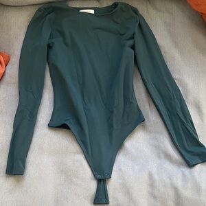 Babaton Dark Green Bodysuit